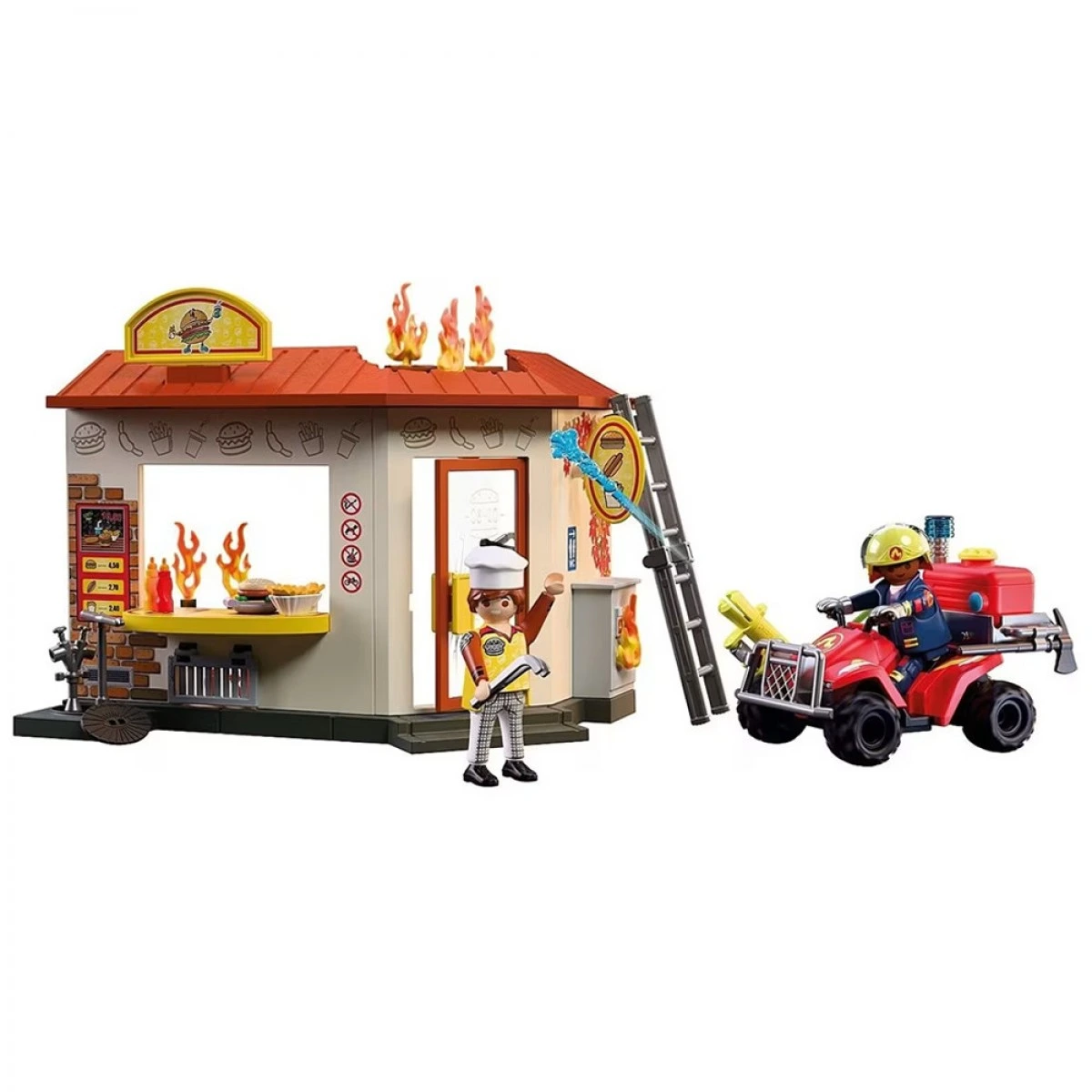 PLAYMOBIL ΕΠΙΧΕΙΡΗΣΗ ΚΑΤΑΣΒΕΣΗΣ ΣΕ ΚΑΝΤΙΝΑ ΧΑΜΠΟΥΡΓΚΕΡ 72195