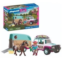 PLAYMOBIL ΟΧΗΜΑ 4Χ4 ΜΕ ΤΡΕΙΛΕΡ ΜΕΤΑΦΟΡΑΣ ΑΛΟΓΟΥ 72129