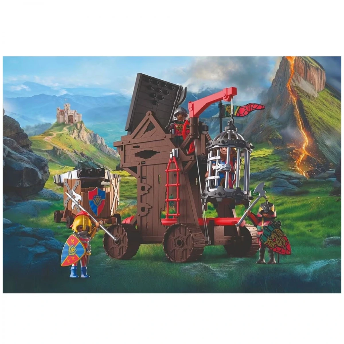 PLAYMOBIL ΠΟΛΙΟΡΚΗΤΙΚΟΣ ΠΥΡΓΟΣ ΙΠΠΟΤΩΝ ΔΡΑΚΟΥ 72210