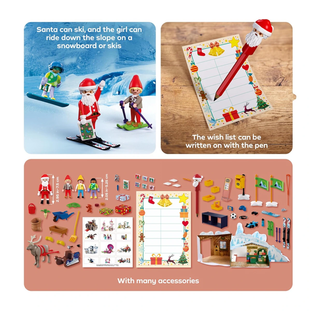 PLAYMOBIL XMAS ΗΜΕΡΟΛΟΓΙΟ ΕΡΓΑΣΤΗΡΙΟ ΑΗ ΒΑΣΙΛΗ 72226