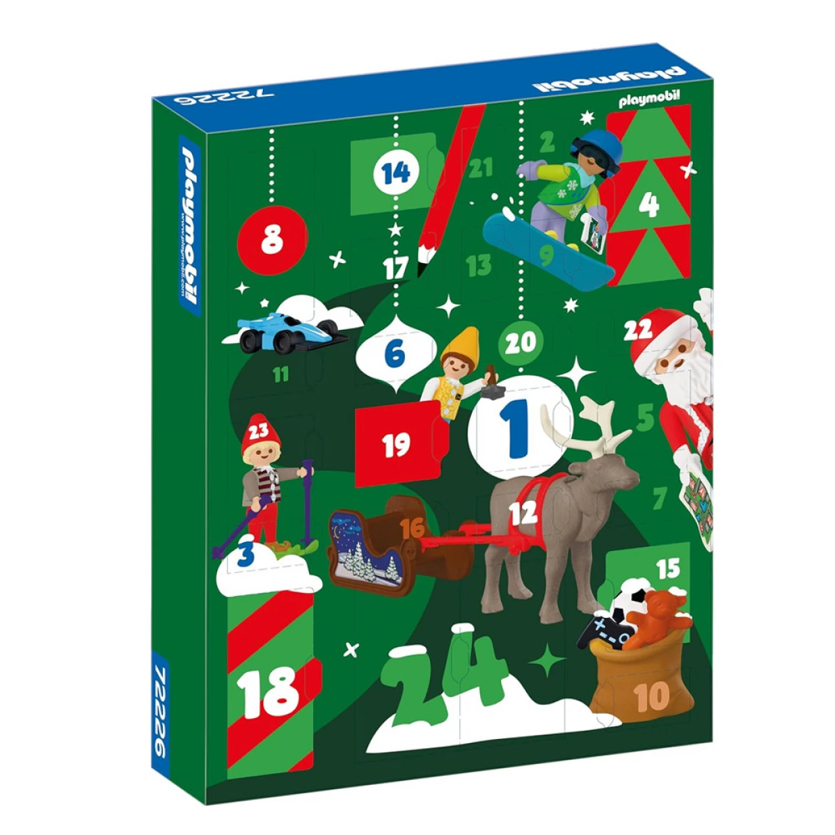 PLAYMOBIL XMAS ΗΜΕΡΟΛΟΓΙΟ ΕΡΓΑΣΤΗΡΙΟ ΑΗ ΒΑΣΙΛΗ 72226