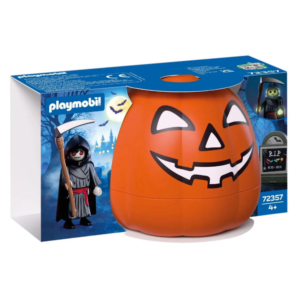 PLAYMOBIL HALLOWEEN ΧΑΡΟΣ ΜΕ ΔΡΕΠΑΝΙ 72357