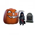 PLAYMOBIL HALLOWEEN ΧΑΡΟΣ ΜΕ ΔΡΕΠΑΝΙ 72357