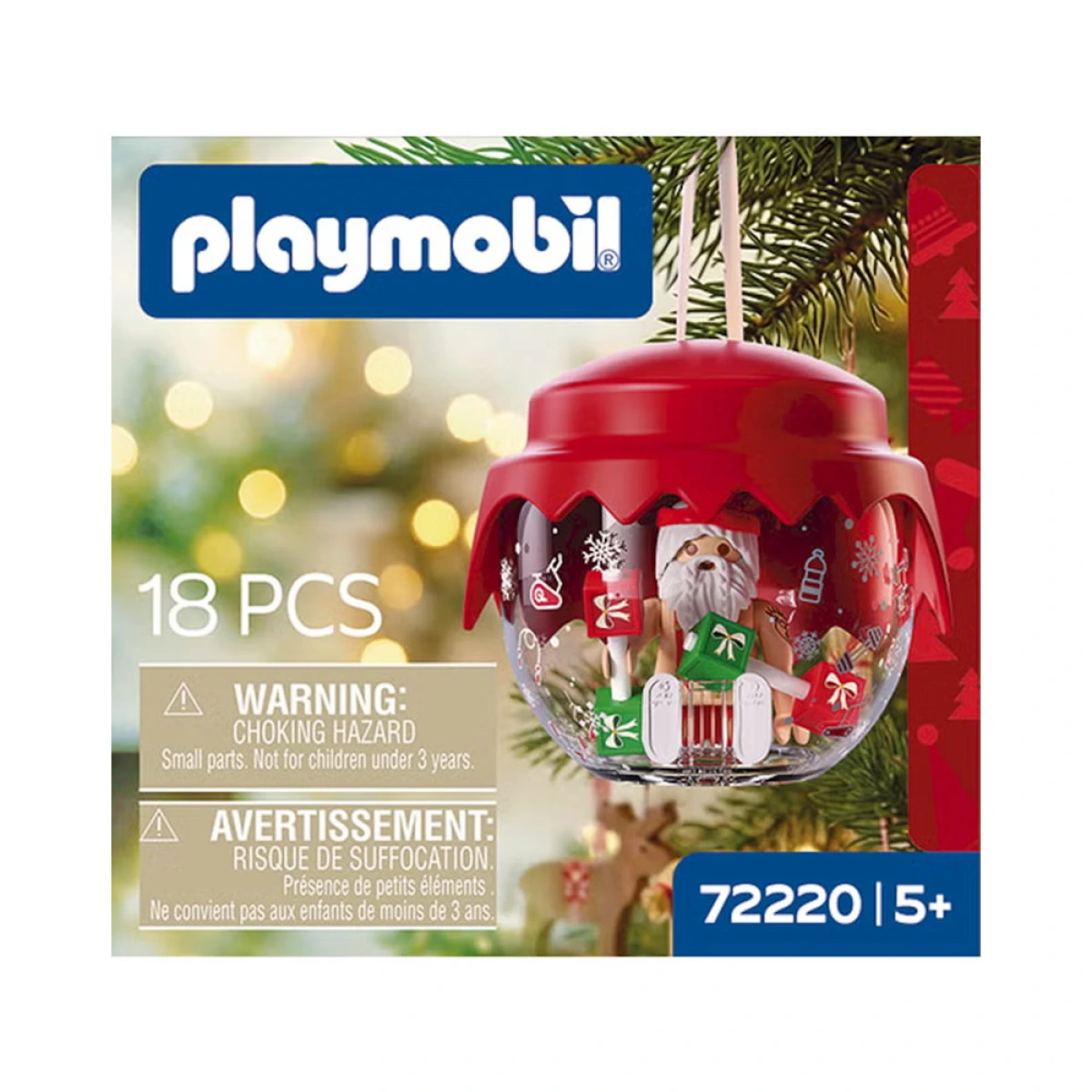 PLAYMOBIL XMAS ΜΠΑΛΑ ΑΡΣΗ ΒΑΡΙΣΤΑΣ 72220