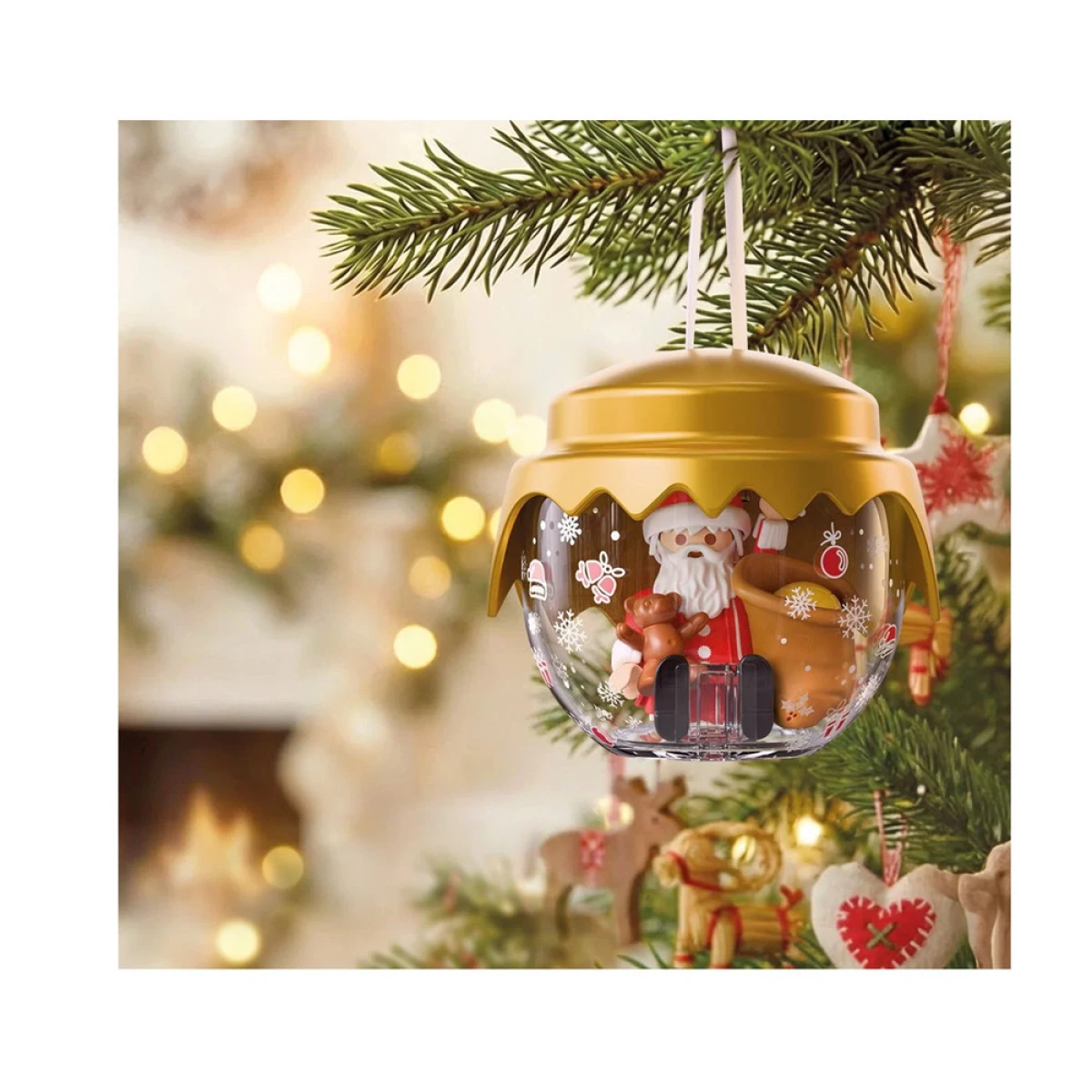 PLAYMOBIL XMAS ΧΡΙΣΤΟΥΓΕΝΝΑΤΙΚΗ ΜΠΑΛΑ ΑΗ ΒΑΣΙΛΗΣ 72224