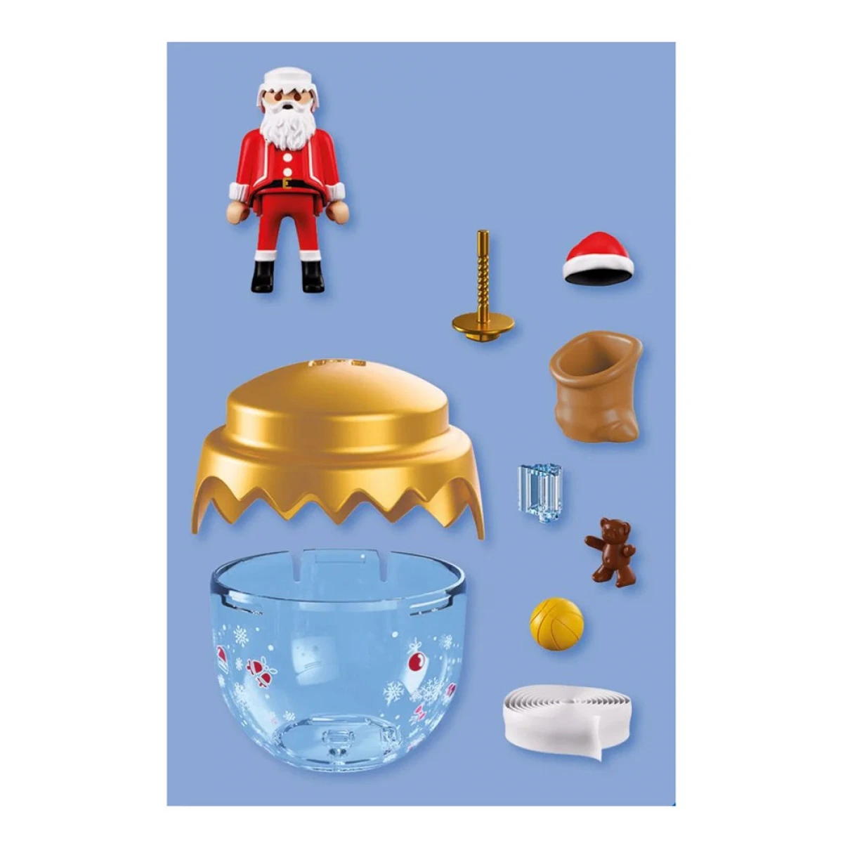 PLAYMOBIL XMAS ΧΡΙΣΤΟΥΓΕΝΝΑΤΙΚΗ ΜΠΑΛΑ ΑΗ ΒΑΣΙΛΗΣ 72224