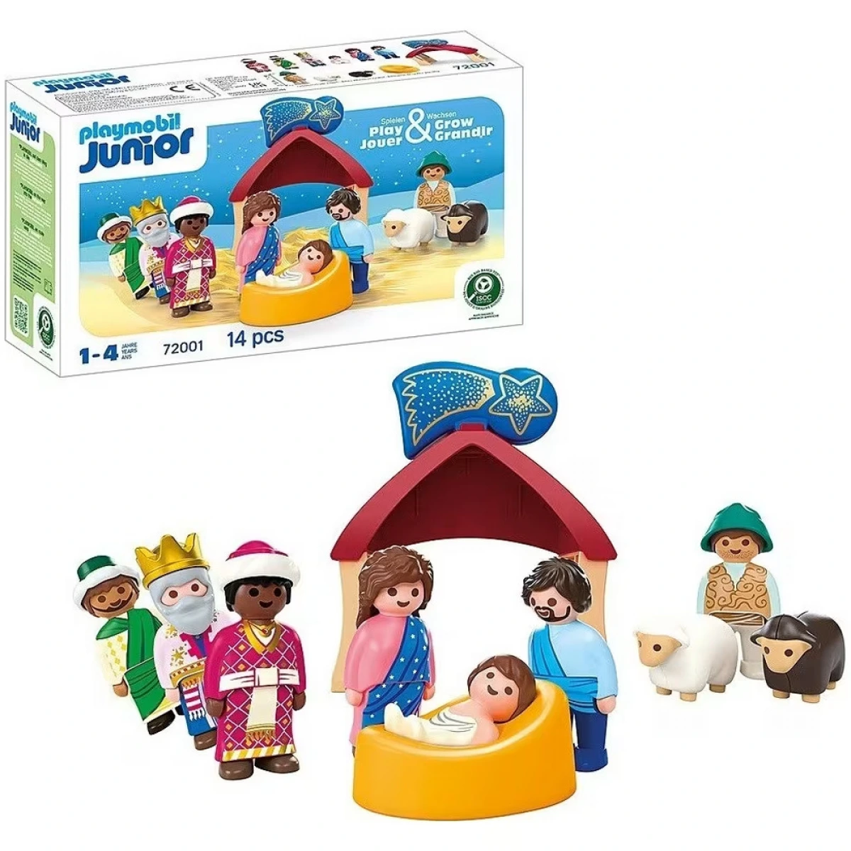 PLAYMOBIL JUNIOR ΧΡΙΣΤΟΥΓΕΝΝΙΑΤΙΚΗ ΦΑΤΝΗ 72001
