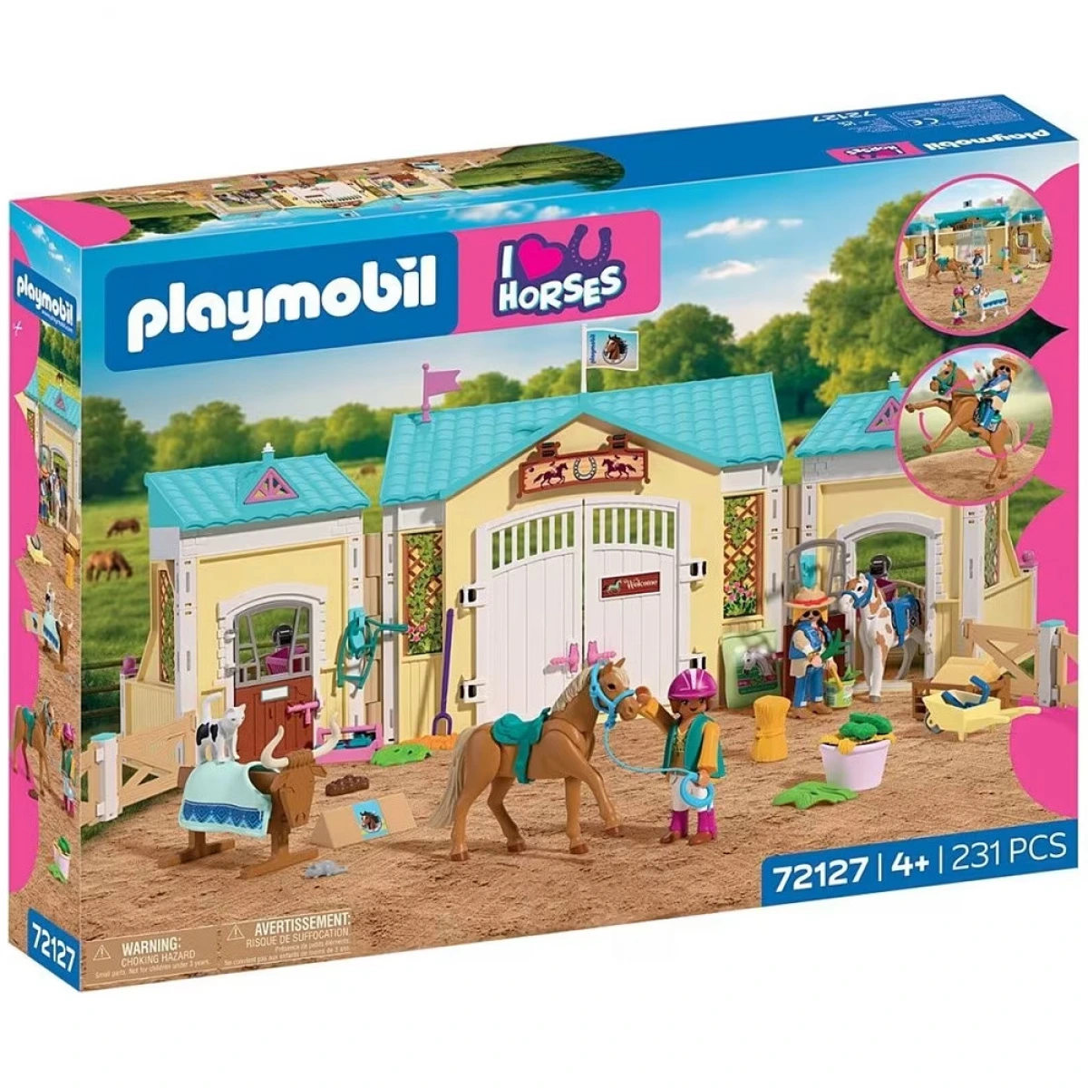 PLAYMOBIL ΜΕΓΑΛΟΣ ΟΜΙΛΟΣ ΙΠΠΑΣΙΑΣ 72127