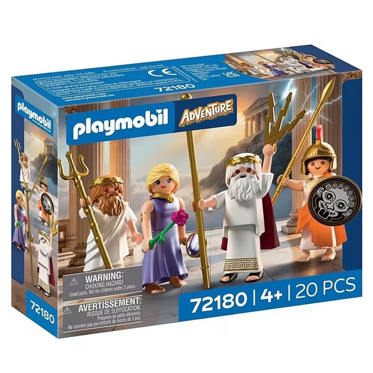 PLAYMOBIL ΤΕΣΣΕΡΙΣ ΘΕΟΙ ΤΟΥ ΟΛΥΜΠΟΥ 72180