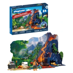 PLAYMOBIL XMAS ΗΜΕΡΟΛΟΓΙΟ : ΠΕΡΙΠΕΤΕΙΑ ΣΤΟ ΝΗΣΙ ΤΩΝ ΔΕΙΝΟΣΑΥΡΩΝ 72225