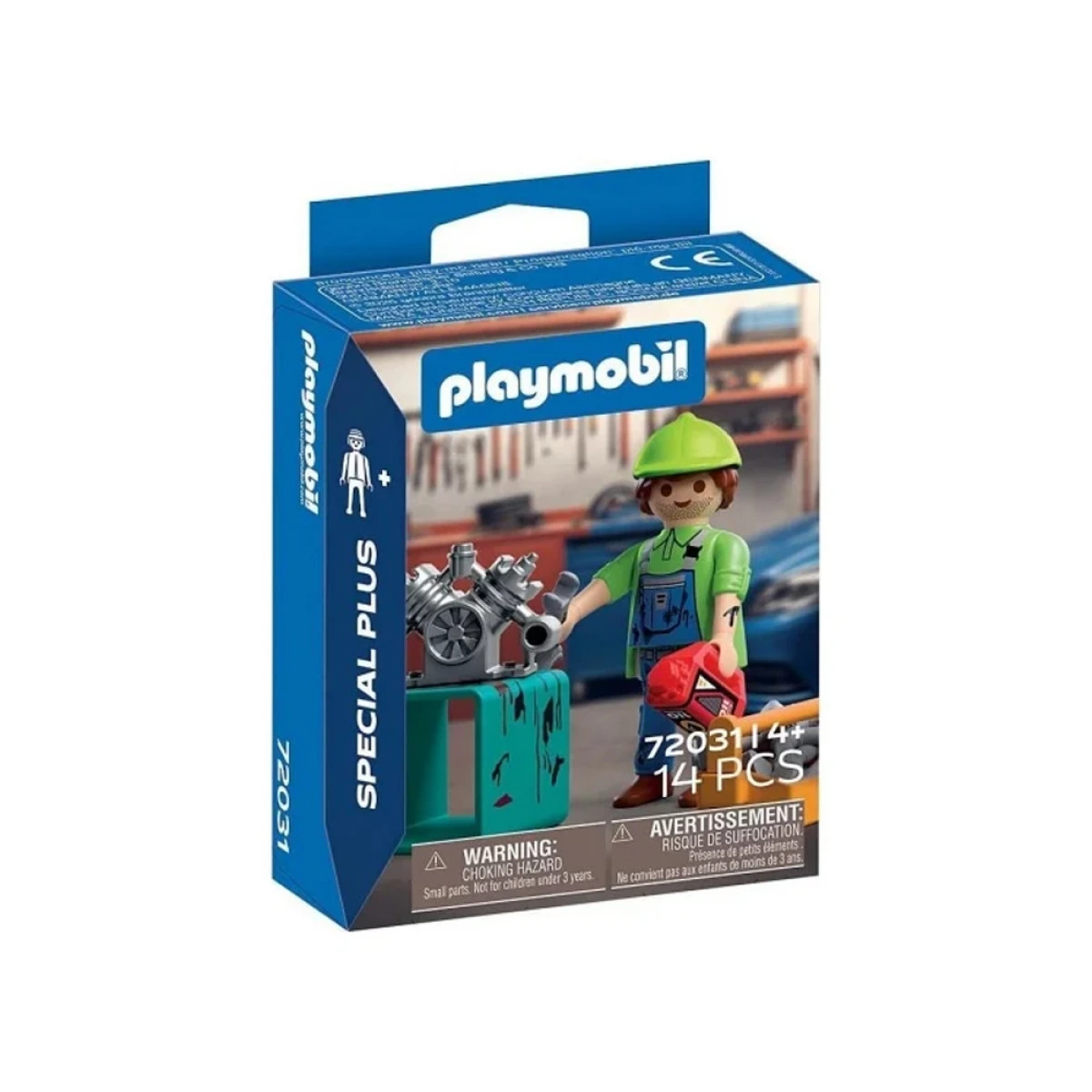 PLAYMOBIL ΜΗΧΑΝΙΚΟΣ ΜΕ ΕΡΓΑΛΕΙΑ 72031