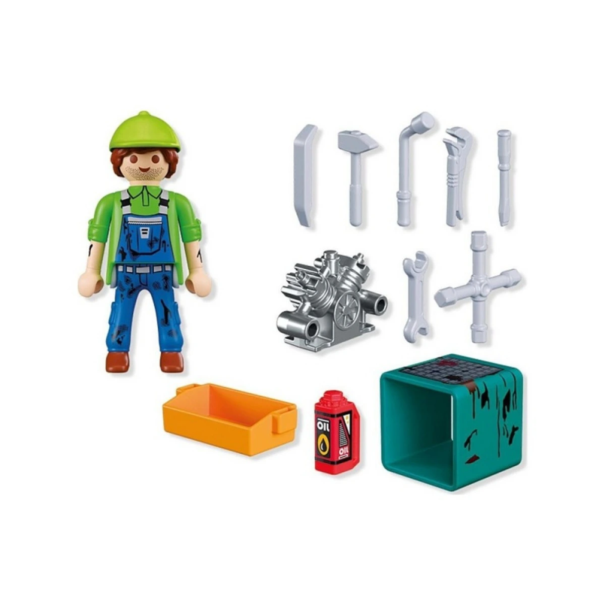 PLAYMOBIL ΜΗΧΑΝΙΚΟΣ ΜΕ ΕΡΓΑΛΕΙΑ 72031