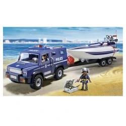 PLAYMOBIL ΑΣΤ/ΙΚΟ ΟΧΗΜΑ ΜΕ ΤΑΧΥΠΛΟΟ 5187