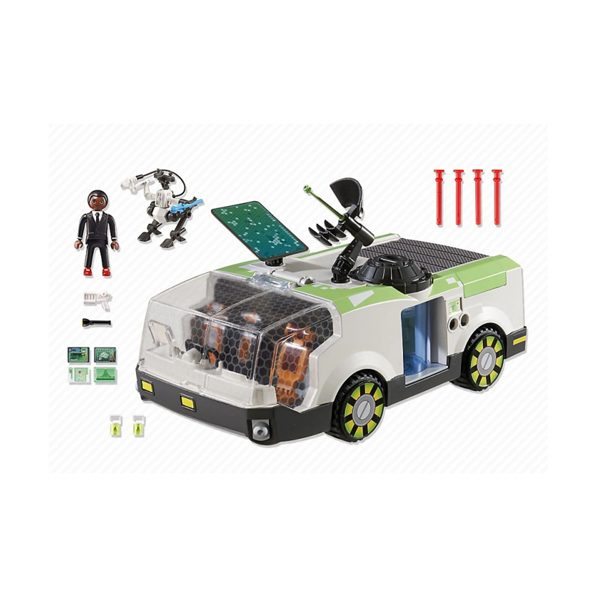 PLAYMOBIL SUPER 4 ΠΡΑΚ. DNA & TECHNO - CHAMEL 6692