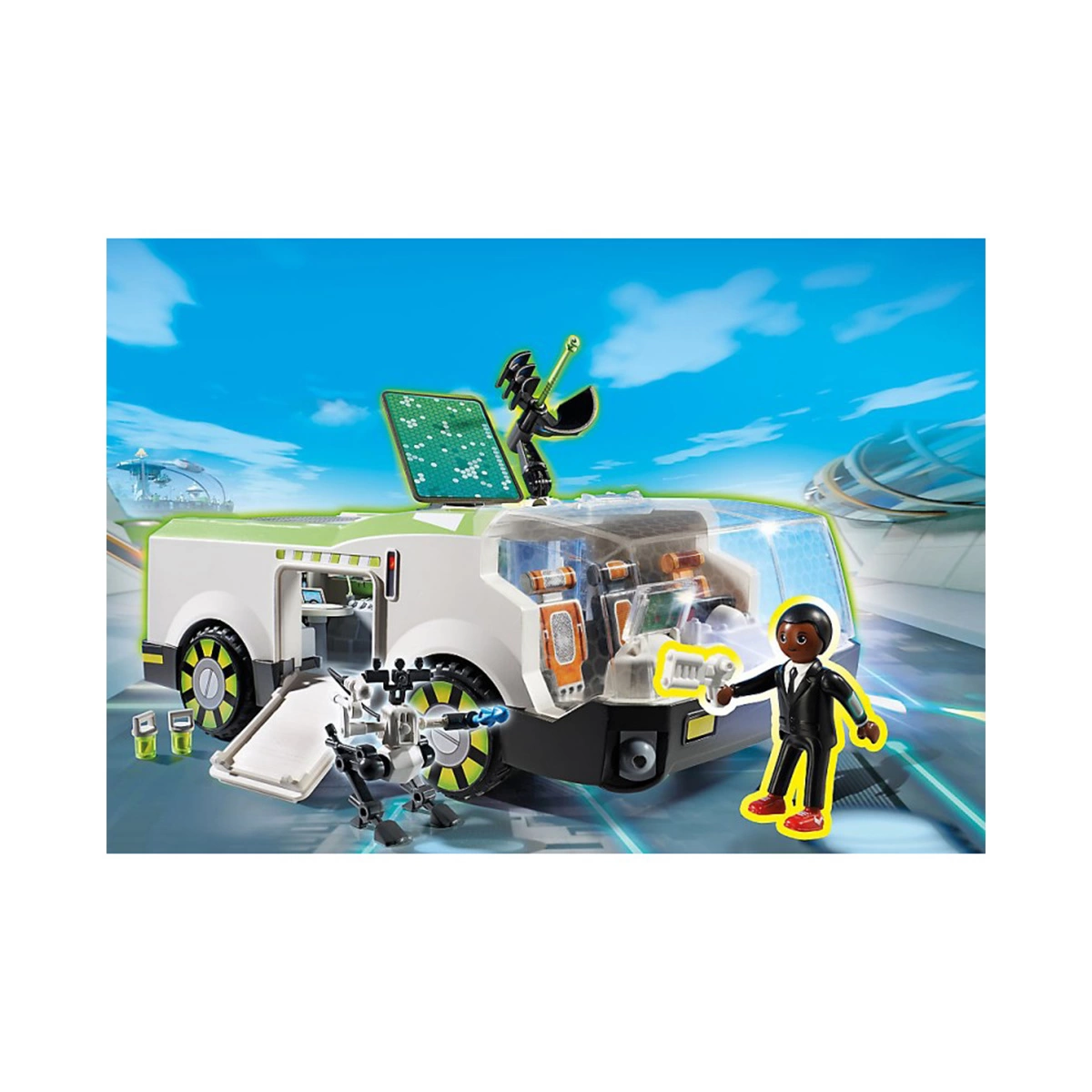 PLAYMOBIL SUPER 4 ΠΡΑΚ. DNA & TECHNO - CHAMEL 6692