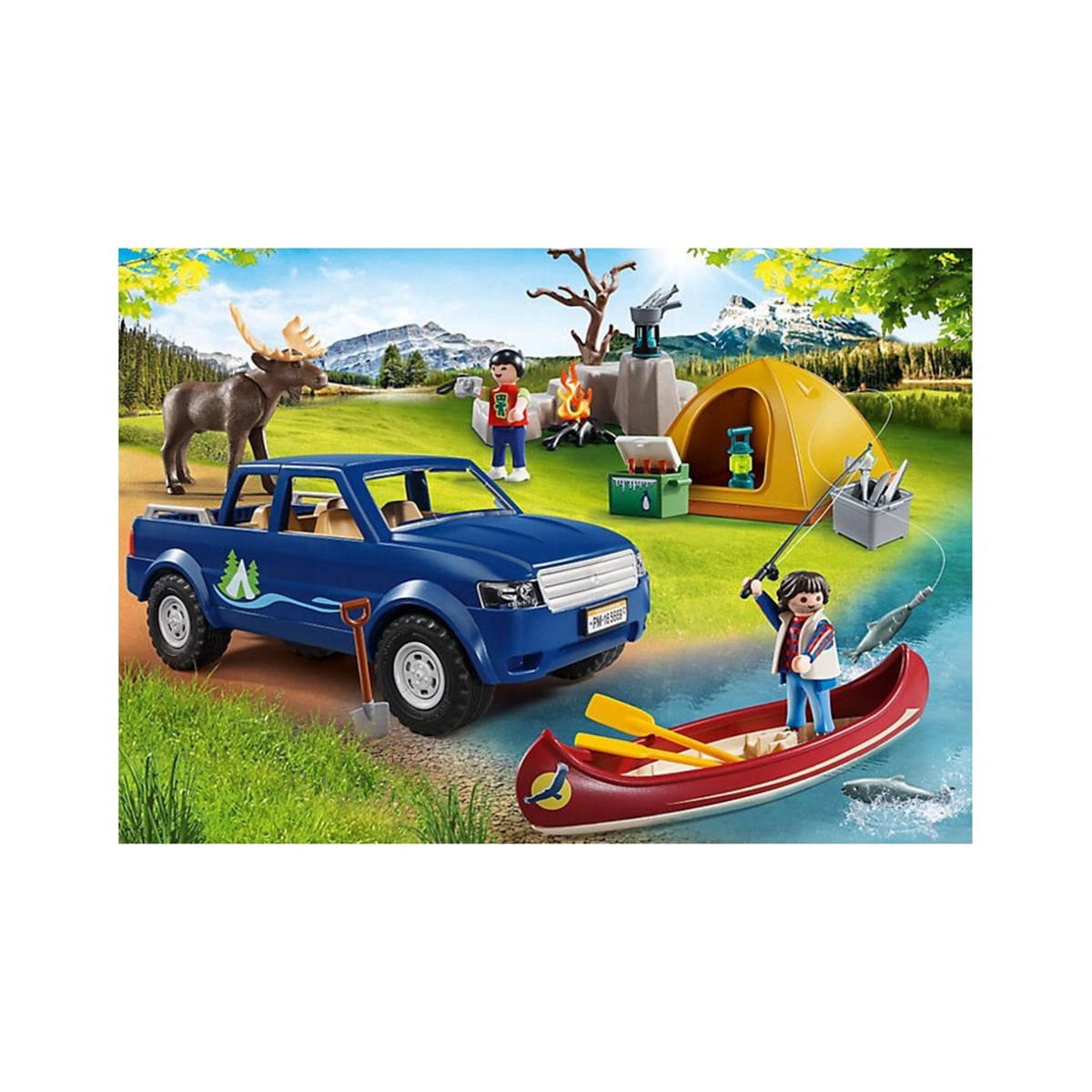 PLAYMOBIL wild life – n°5669 – Excursion et camping