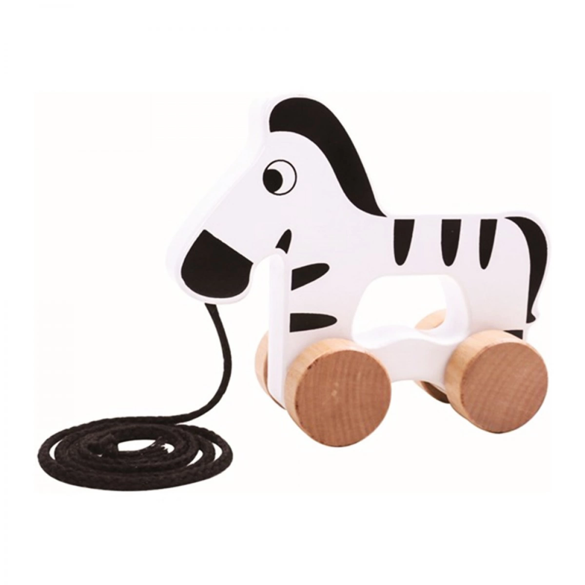 TOOKY TOYS ΞΥΛΙΝΗ ΖΕΒΡΑ ΣΥΡOΜΕΝΗ TKC 263