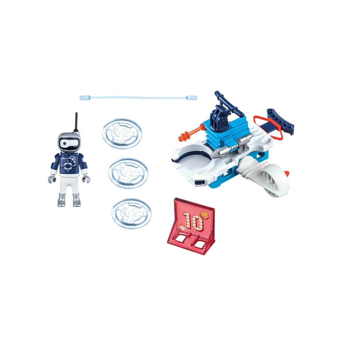 PLAYMOBIL ICEBOT ΜΕ ΕΚΤΟΞΕΥΤΗ ΔΙΣΚΩΝ 6833