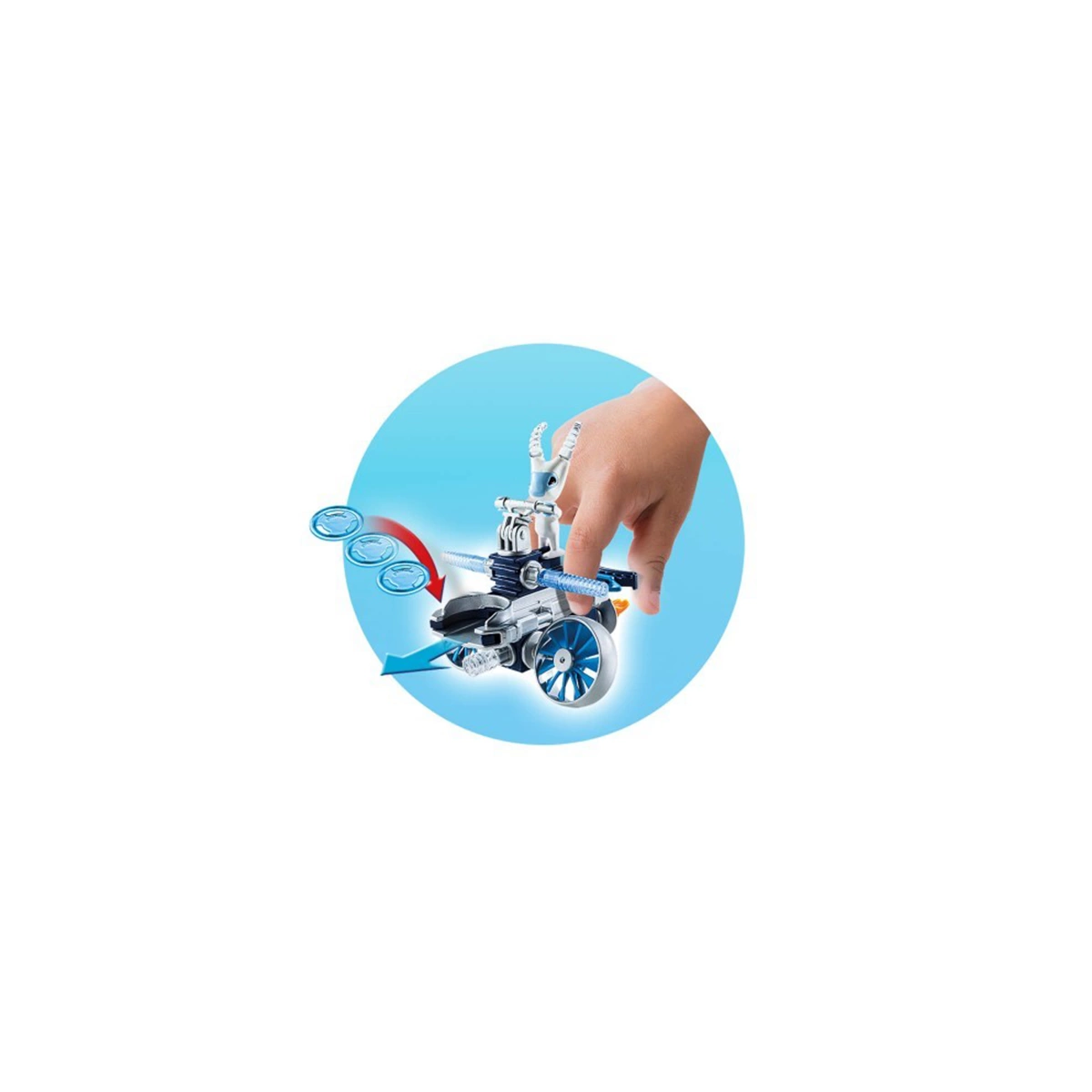 PLAYMOBIL ICEFIGHTER ΜΕ ΕΚΤΟΞΕΥΤΗ ΔΙΣΚΩΝ 6832