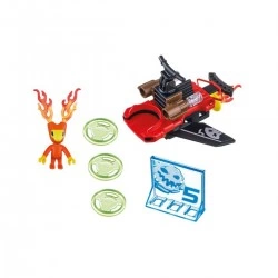 PLAYMOBIL FIREFIGHTER ΜΕ ΕΚΤΟΞΕΥΤΗ ΔΙΣΚΩΝ 6834