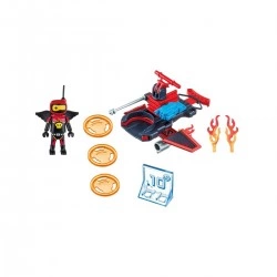PLAYMOBIL FIREBOT ΜΕ ΕΚΤΟΞΕΥΤΗ ΔΙΣΚΩΝ  6835