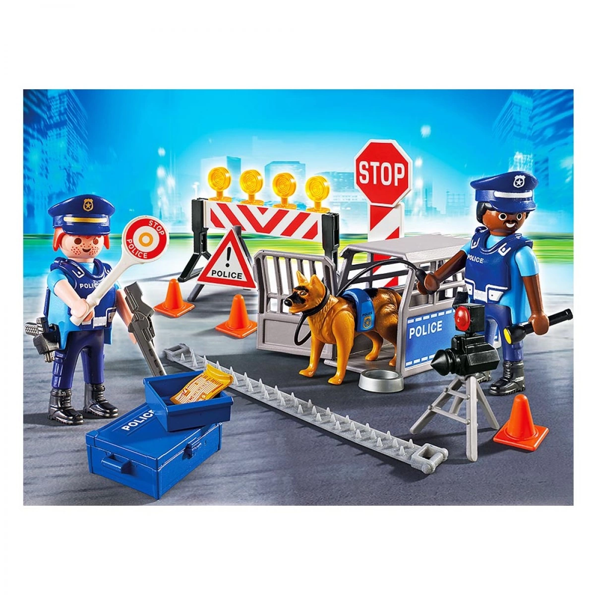 PLAYMOBIL ΟΔΟΦΡΑΓΜΑ ΑΣΤΥΝΟΜΙΑΣ 6924