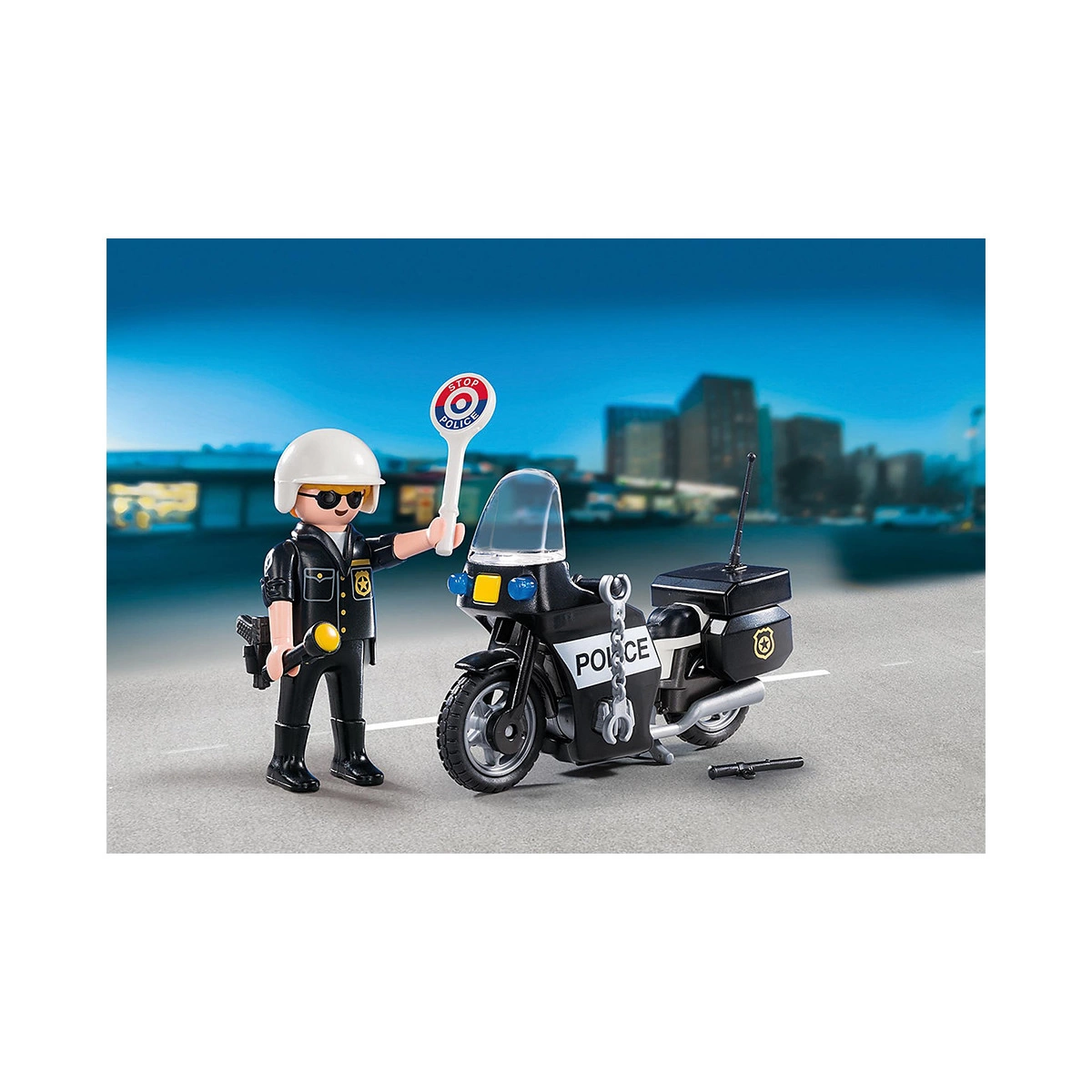 PLAYMOBIL ΒΑΛΙΤΣΑΚΙ ΑΣΤΥΝΟΜΟΣ ΜΕ ΜΟΤΟΣΥΚΛΕΤΑ 5648