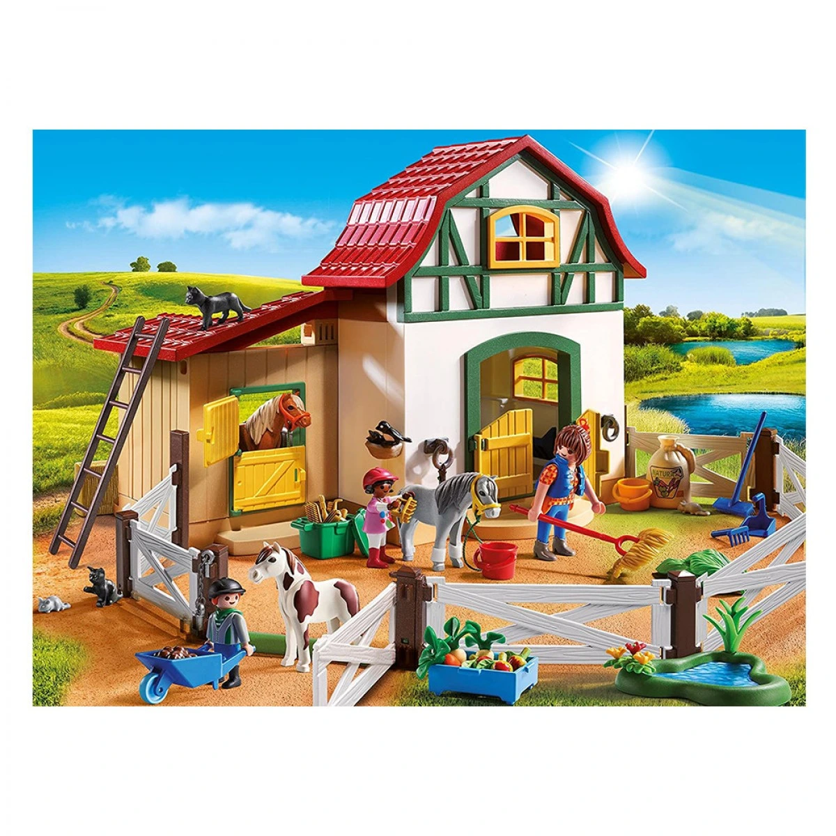 PLAYMOBIL ΦΑΡΜΑ ΤΩΝ ΠΟΝΥ 6927