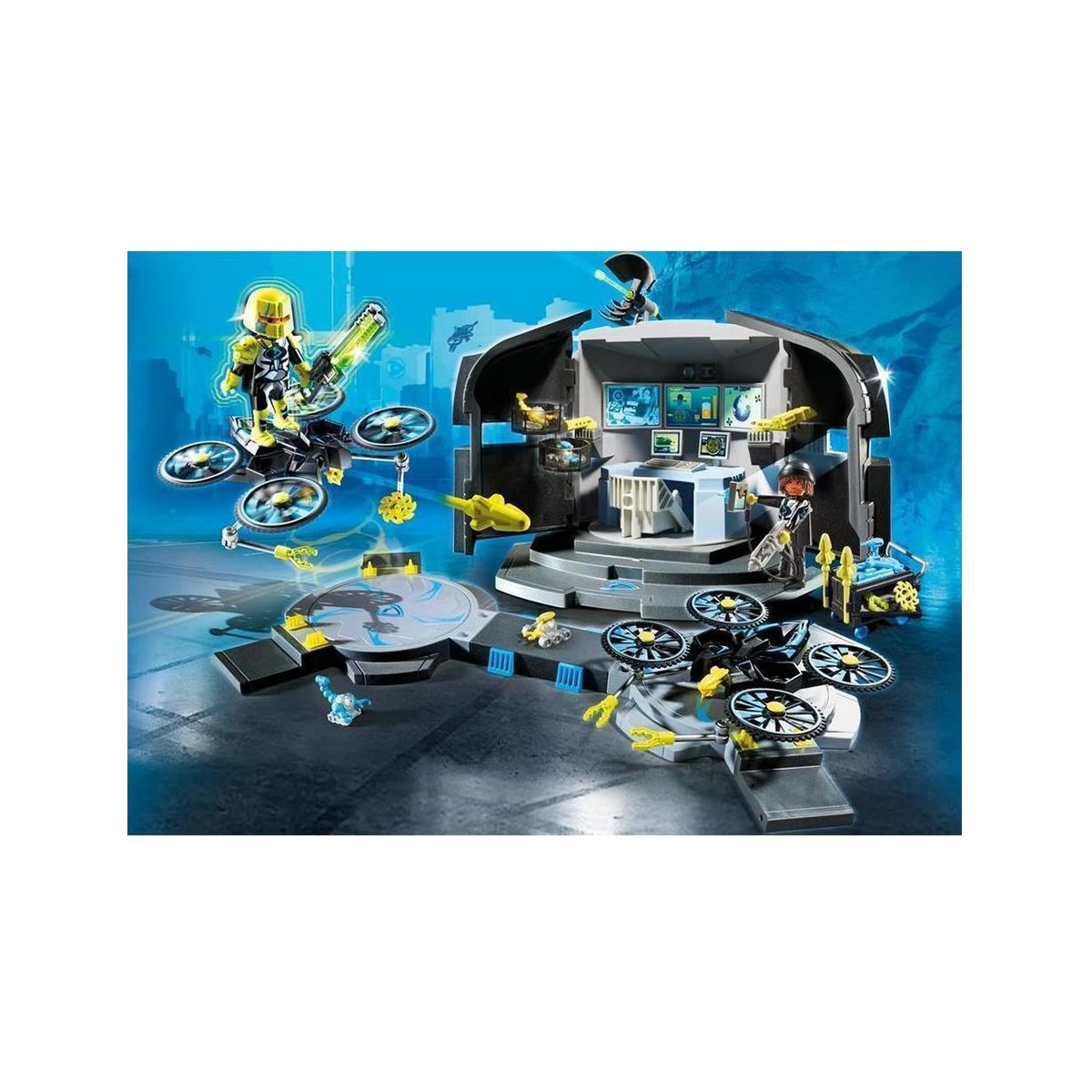 PLAYMOBIL  ΑΡΧΗΓΕΙΟ ΤΟΥ DR.DRONE 9250