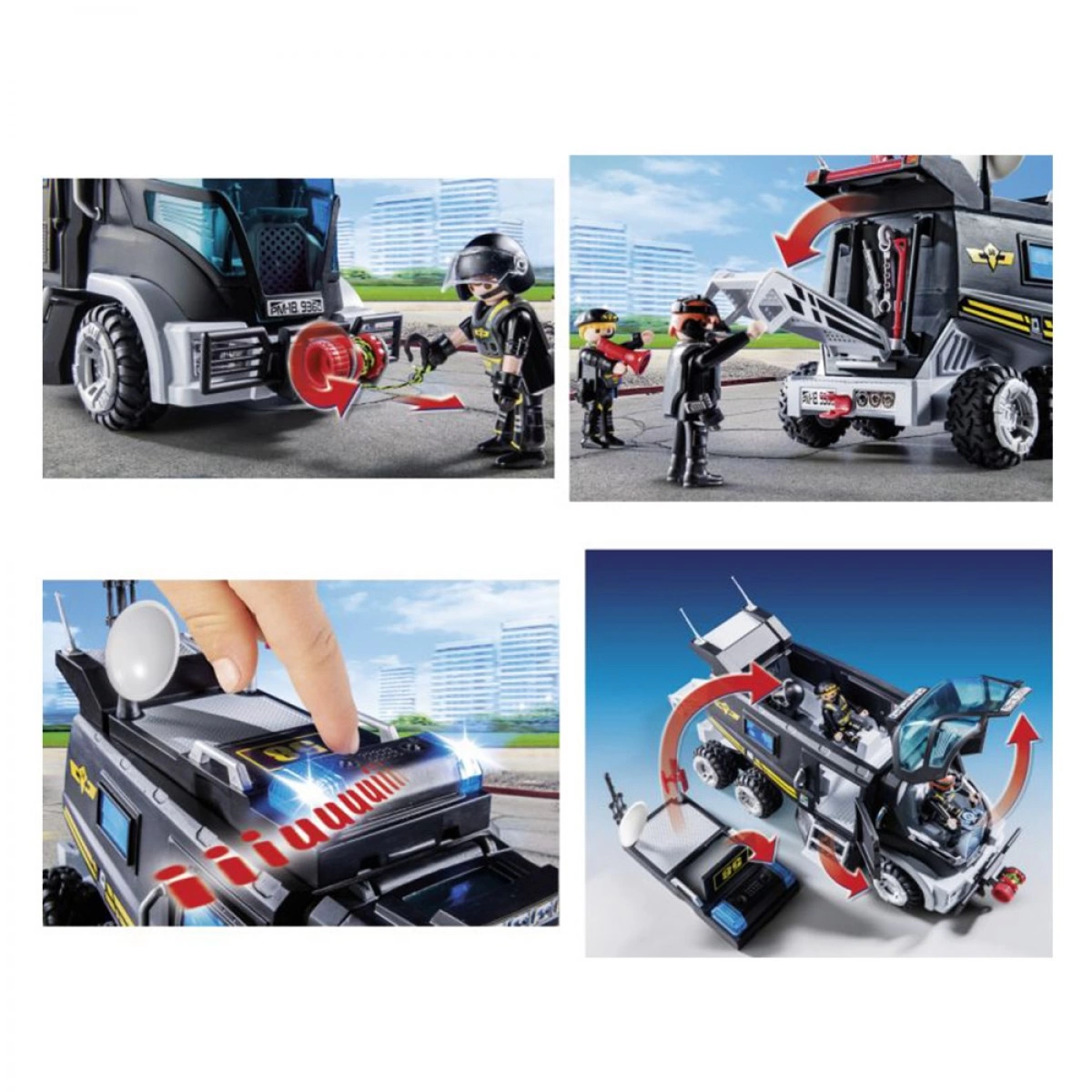 PLAYMOBIL ΘΩΡΑΚΙΣΜΕΝΟ ΟΧΗΜΑ ΟΜΑΔΑΣ ΕΙΔΙΚΩΝ ΑΠΟΣΤΟΛΩΝ 9360