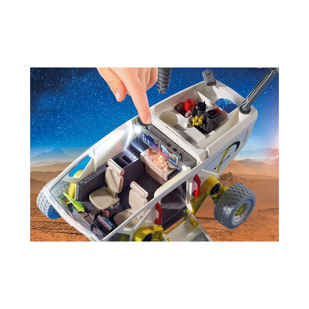 Playmobil Playmospace 3082 – Véhicule Spatial Aliens – Vintage 1999 – Boîte Ouverte