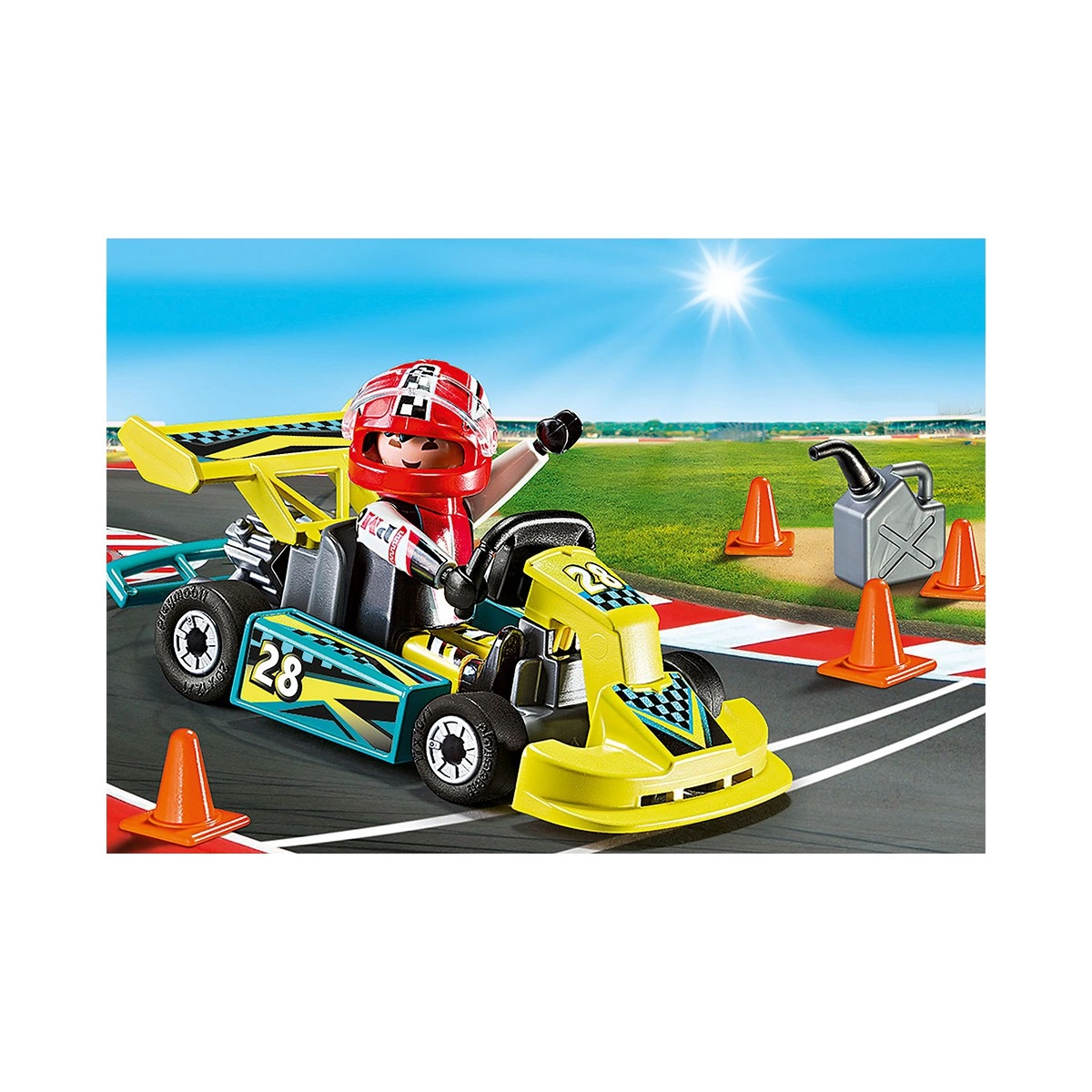 PLAYMOBIL BΑΛΙΤΣΑΚΙ GO-KART 9322