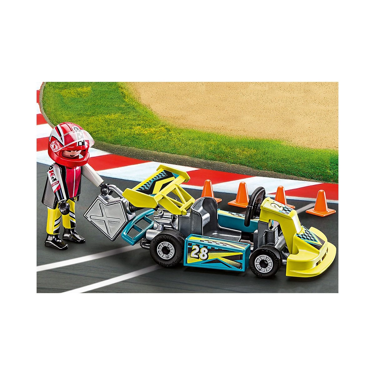 PLAYMOBIL BΑΛΙΤΣΑΚΙ GO-KART 9322
