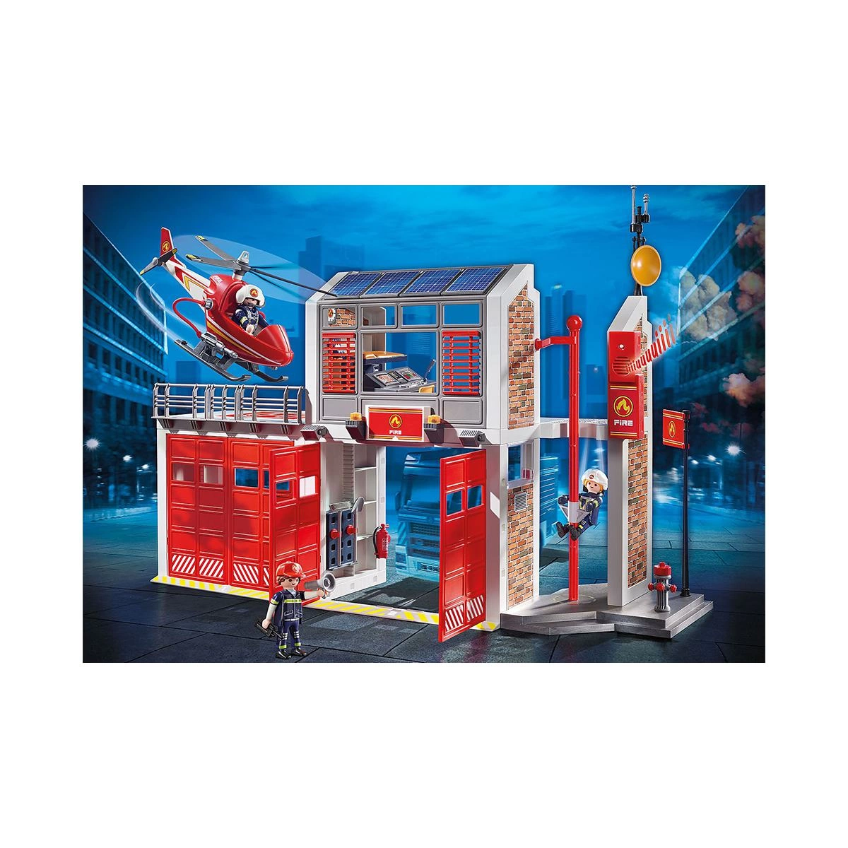 PLAYMOBIL ΜΕΓΑΛΟΣ ΠΥΡΟΣΒΕΣΤΙΚΟΣ ΣΤΑΘΜΟΣ 9462