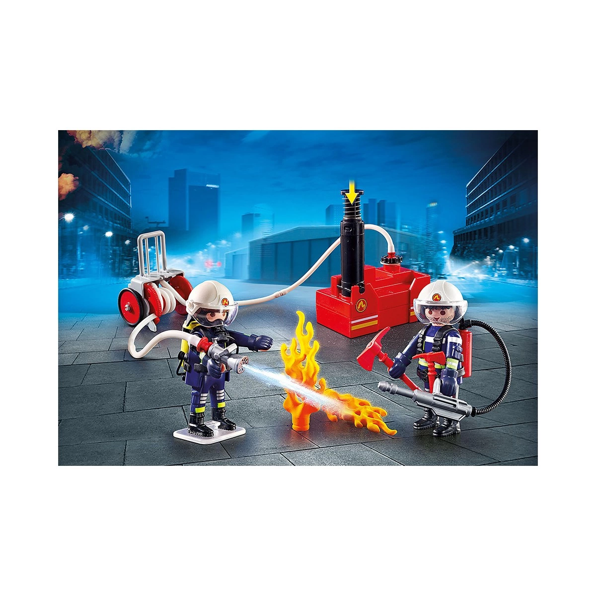 PLAYMOBIL ΠΥΡΟΣΒΕΣΤΕΣ ΜΕ ΑΝΤΛΙΑ ΝΕΡΟΥ 9468