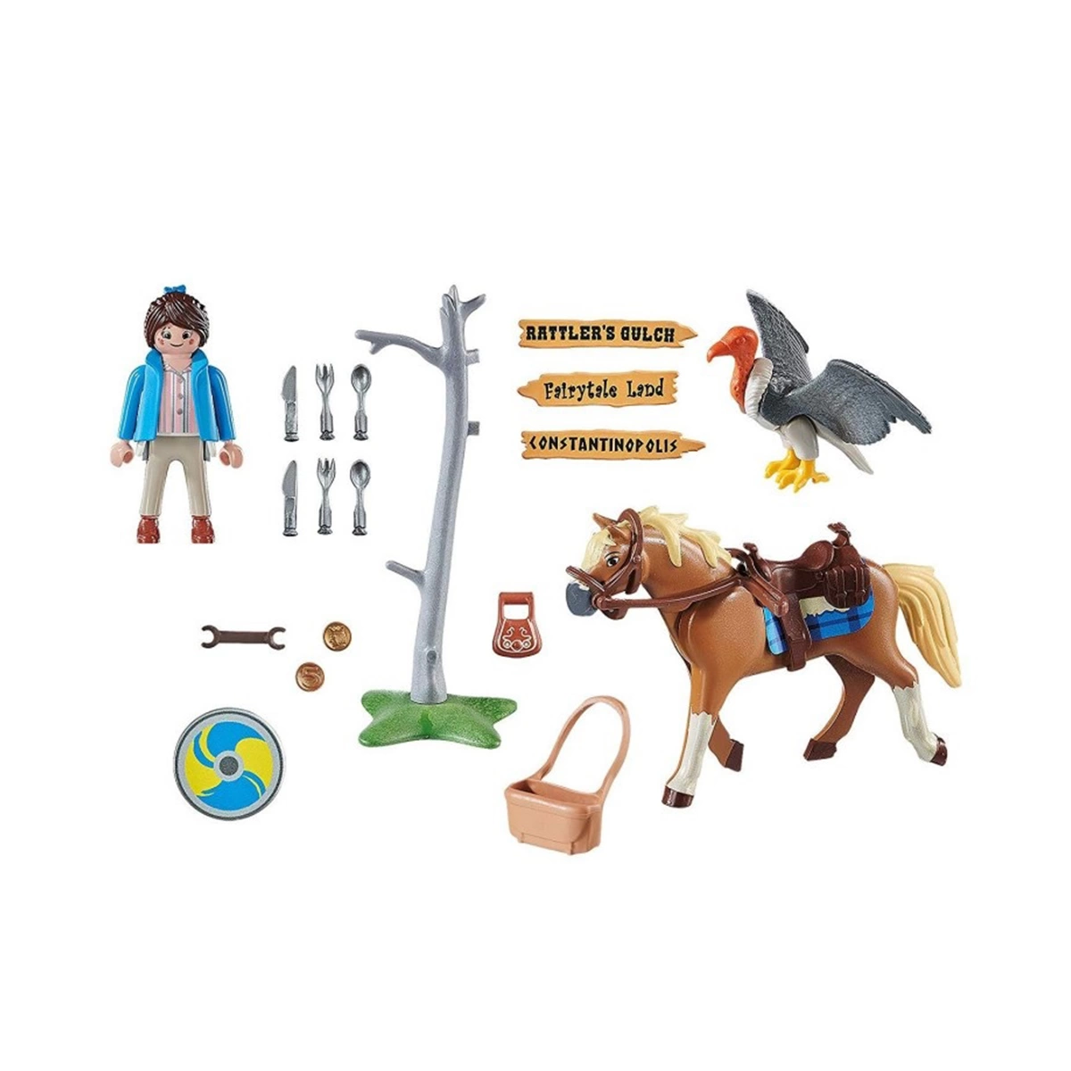PLAYMOBIL PTM Η ΜΑΡΛΑ ΜΕ ΤΟ ΑΛΟΓΟ ΤΗΣ 70072