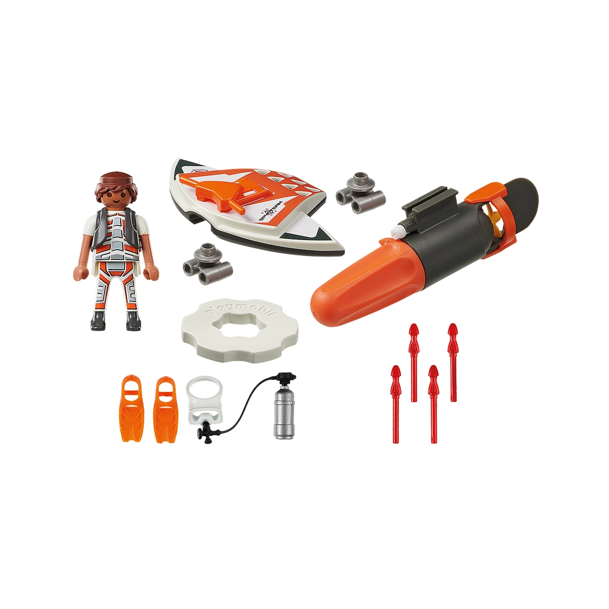 PLAYMOBIL ΥΠΟΘΑΛΑΣΣΙΟ ΤΖΕΤ ΤΗΣ SPY TEAM 70004