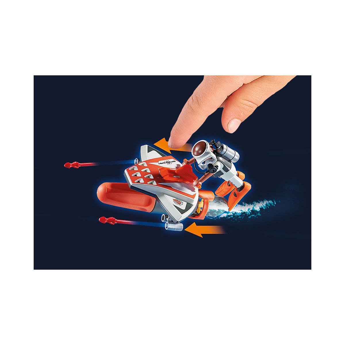 PLAYMOBIL ΥΠΟΘΑΛΑΣΣΙΟ ΤΖΕΤ ΤΗΣ SPY TEAM 70004