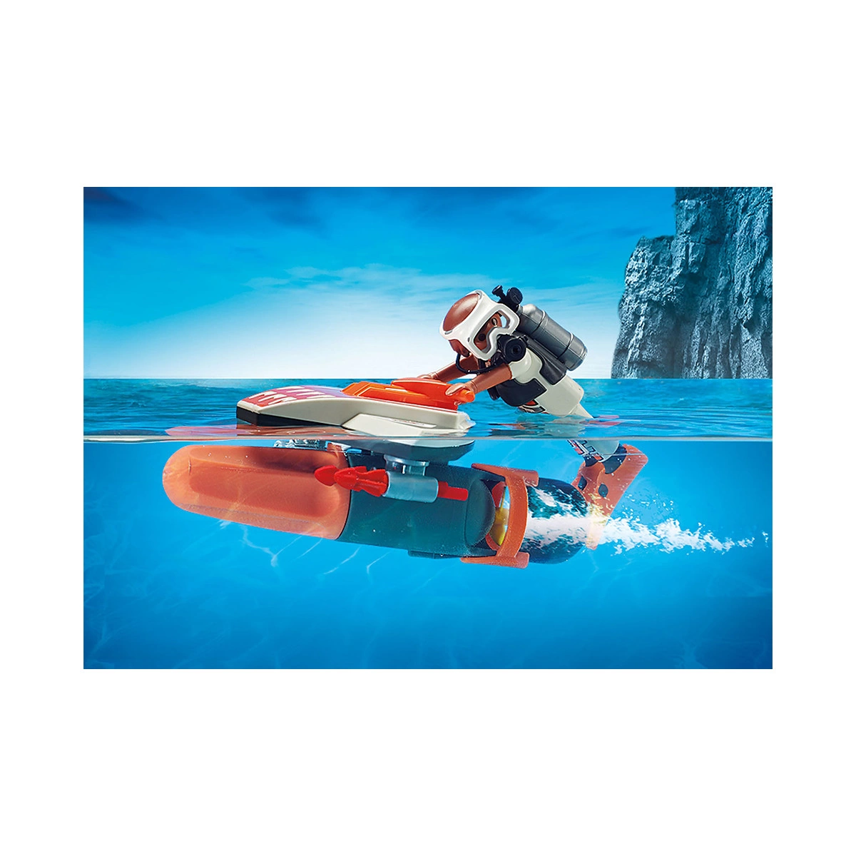 PLAYMOBIL ΥΠΟΘΑΛΑΣΣΙΟ ΤΖΕΤ ΤΗΣ SPY TEAM 70004