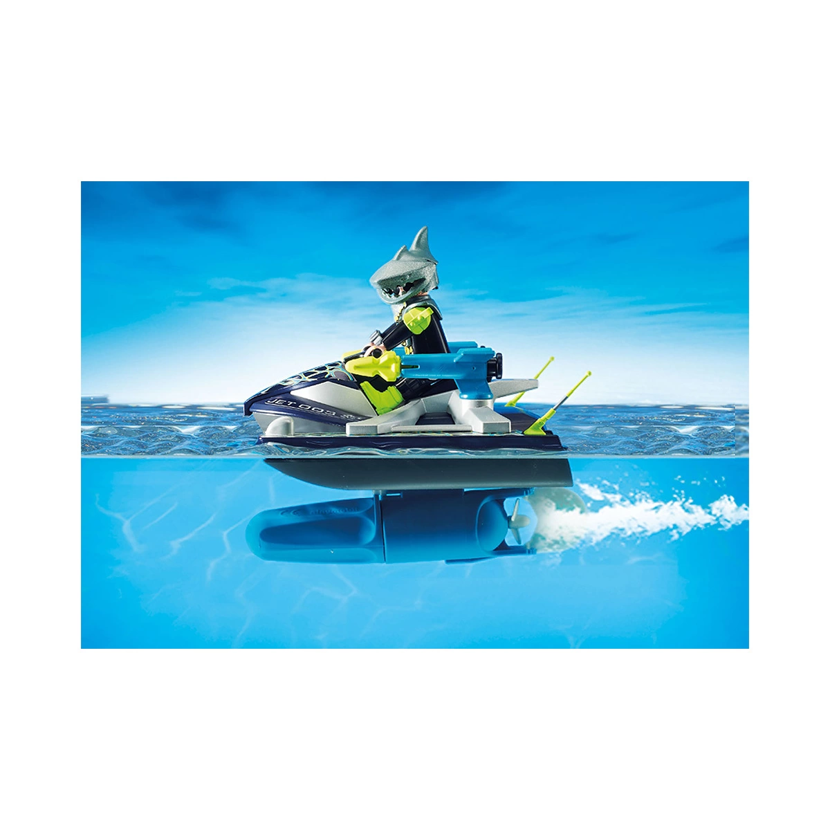 PLAYMOBIL AQUA SCOOTER ΤΗΣ SHARK TEAM 70007