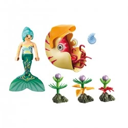 PLAYMOBIL ΓΟΡΓΟΝΑ ΜΕ ΘΑΛΑΣΣΙΟ ΣΑΛΙΓΚΑΡΙ ΓΟΝΔΟΛΑ 70098