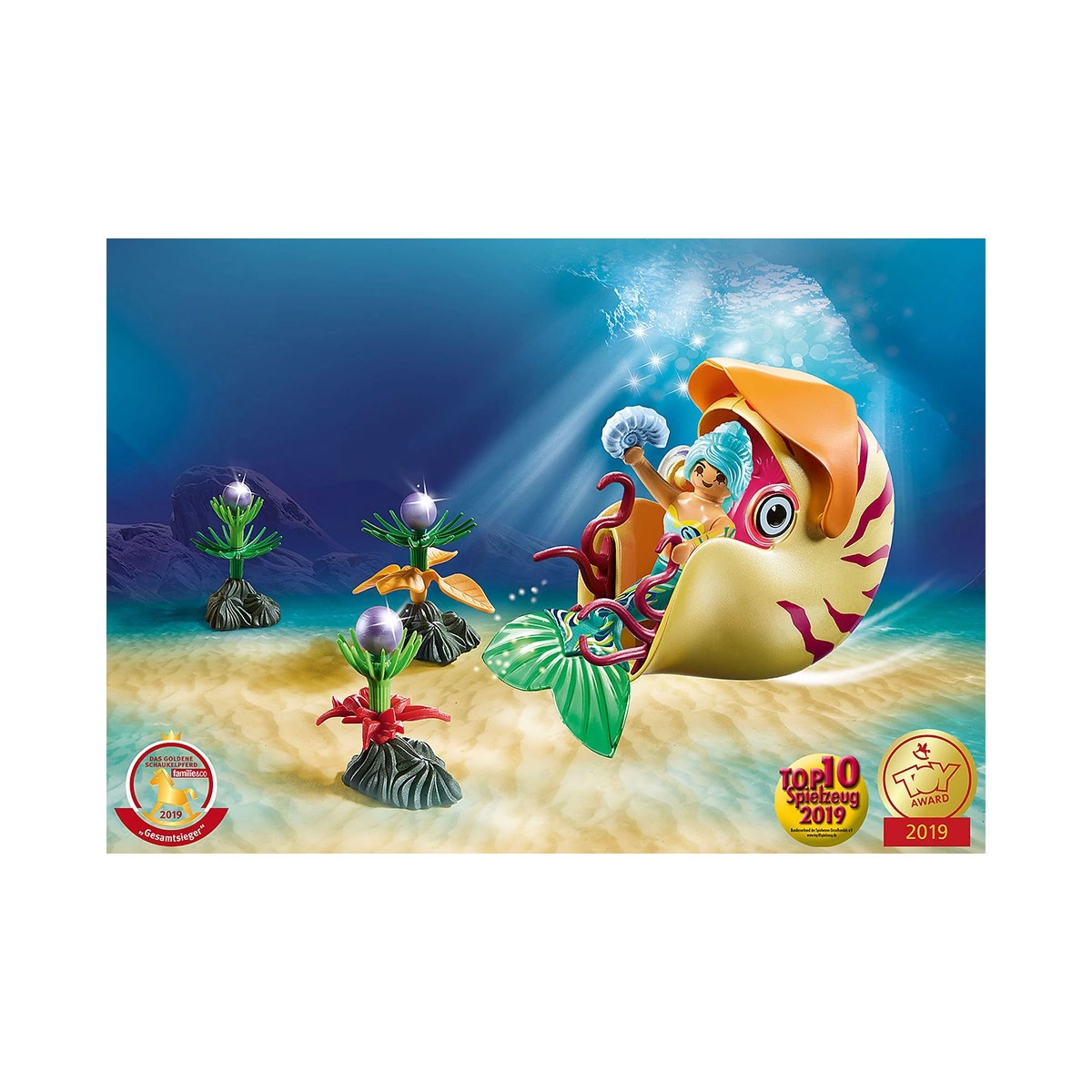 PLAYMOBIL ΓΟΡΓΟΝΑ ΜΕ ΘΑΛΑΣΣΙΟ ΣΑΛΙΓΚΑΡΙ ΓΟΝΔΟΛΑ 70098