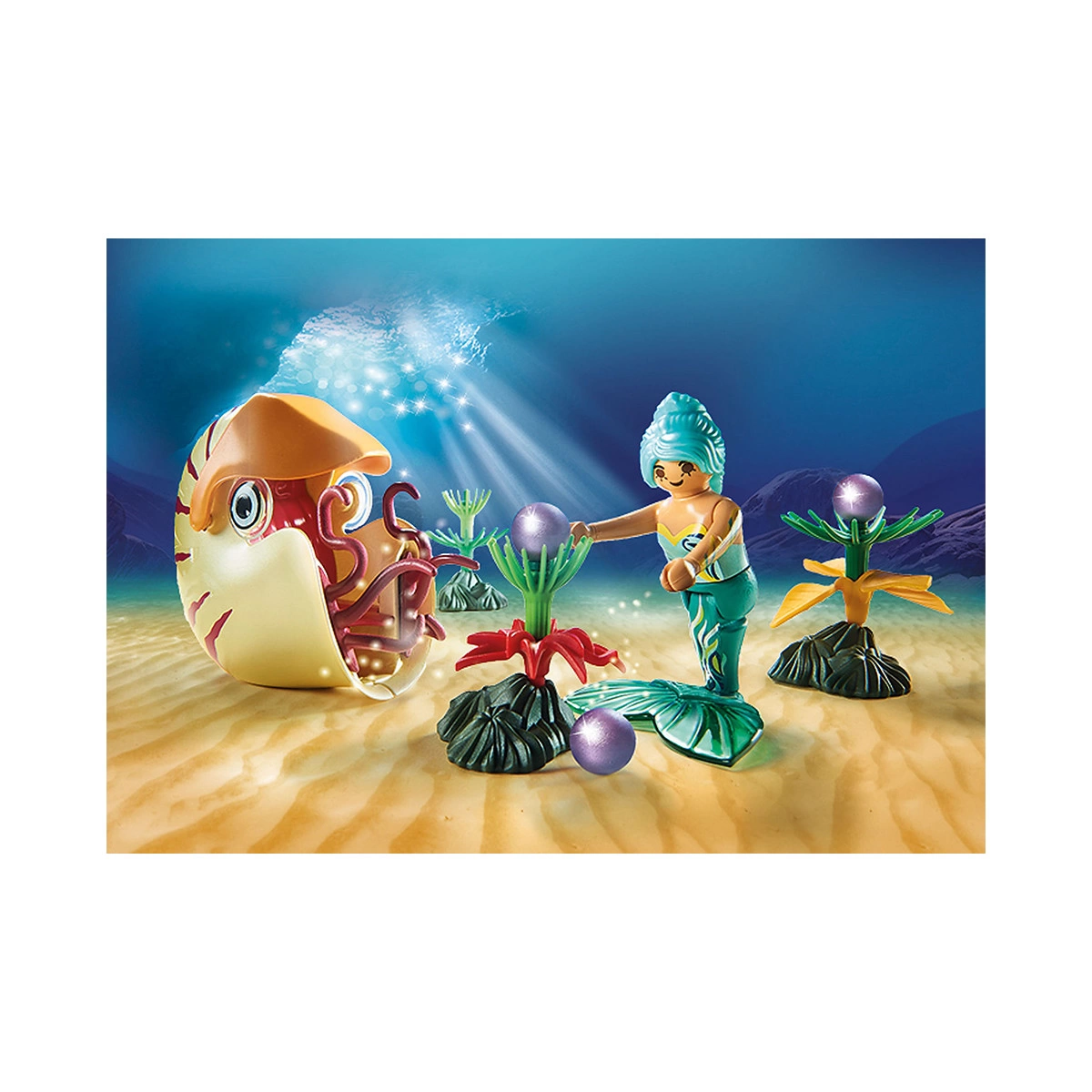 PLAYMOBIL ΓΟΡΓΟΝΑ ΜΕ ΘΑΛΑΣΣΙΟ ΣΑΛΙΓΚΑΡΙ ΓΟΝΔΟΛΑ 70098