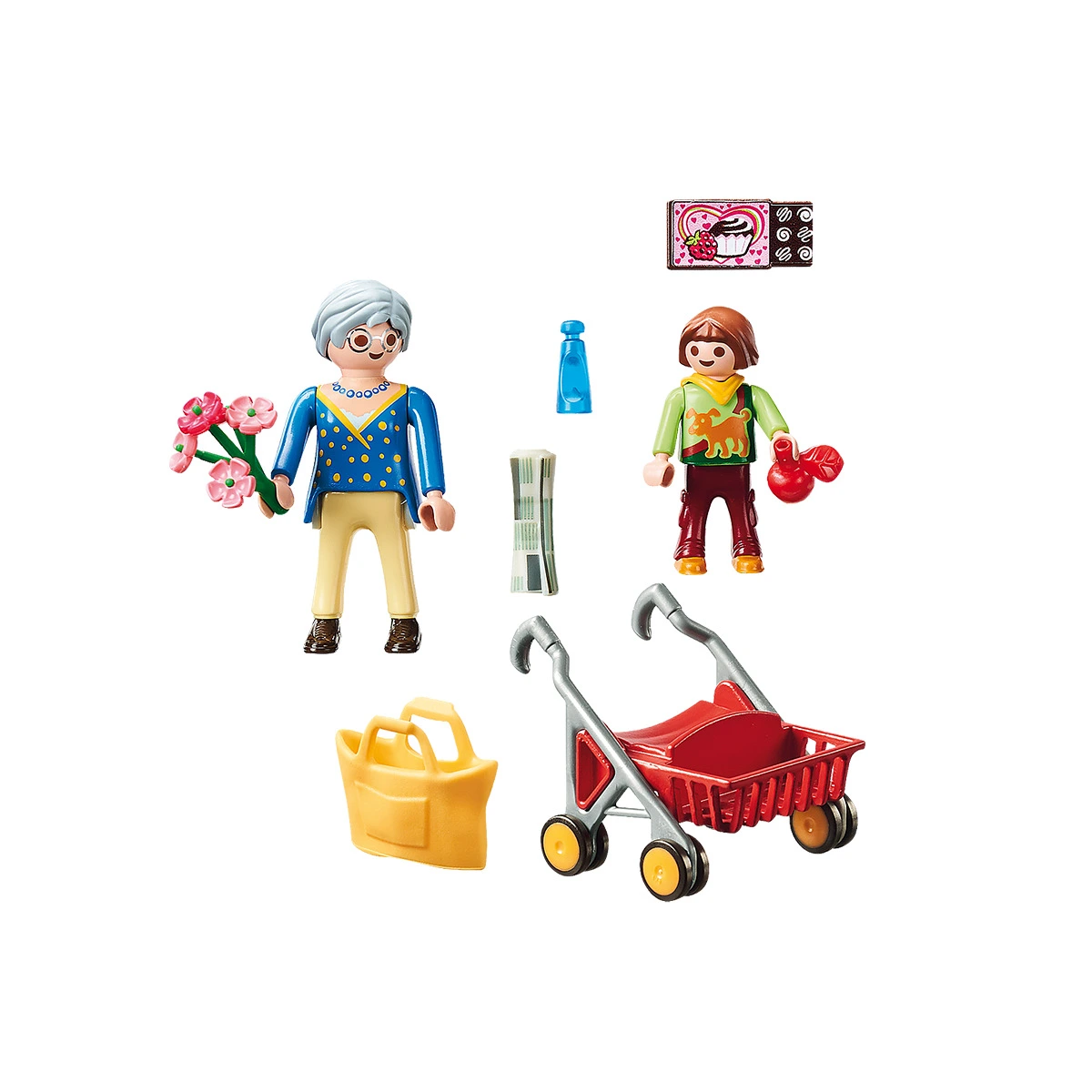 PLAYMOBIL GRANDMOTHER WITH GRANDDAUGHTER 70194