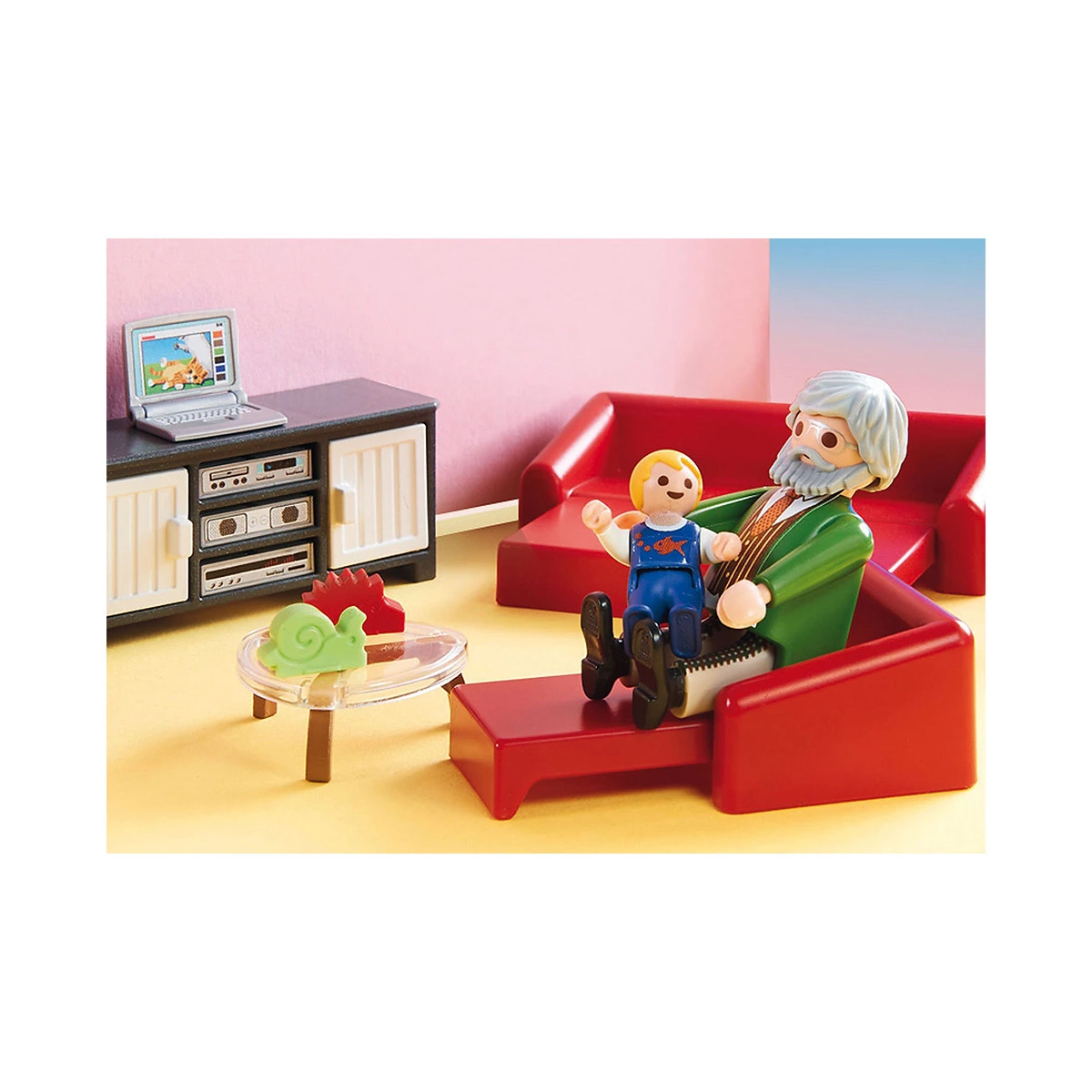PLAYMOBIL COMFORTABLE LIVING ROOM 70207