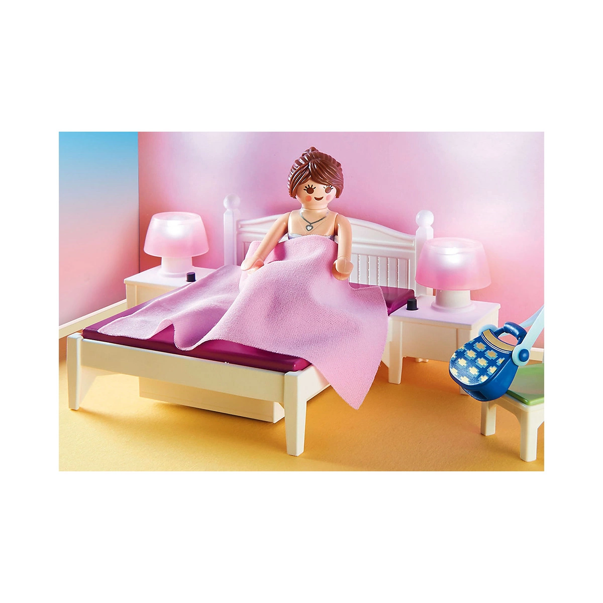 PLAYMOBIL ΥΠΝΟΔΩΜΑΤΙΟ ΜΕ ΑΤΕΛΙΕ ΡΑΠΤΙΚΗ 70208