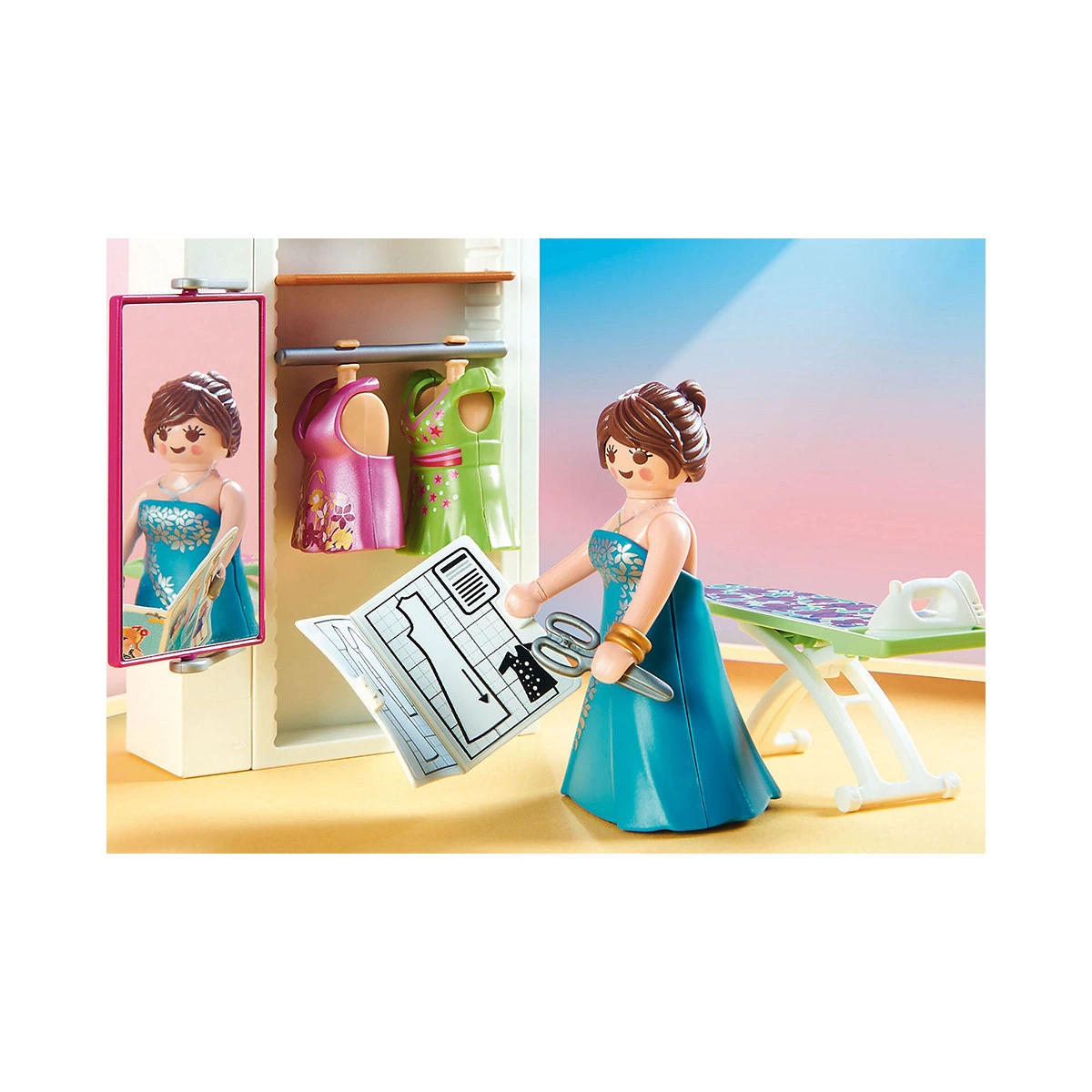 PLAYMOBIL ΥΠΝΟΔΩΜΑΤΙΟ ΜΕ ΑΤΕΛΙΕ ΡΑΠΤΙΚΗ 70208