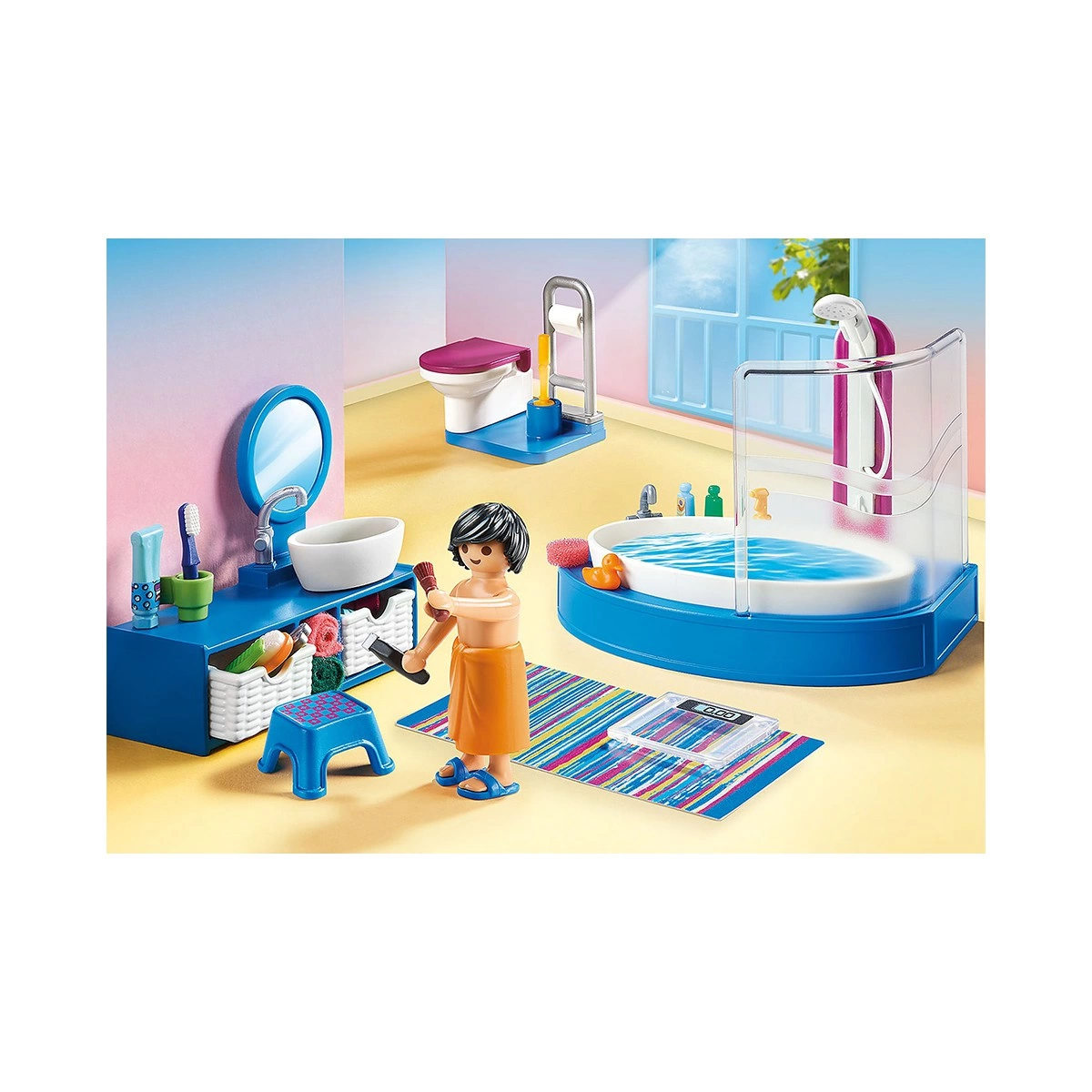 PLAYMOBIL ΠΟΛΥΤΕΛΕΣ ΛΟΥΤΡΟ ΜΕ ΜΠΑΝΙΕΡΑ 70211