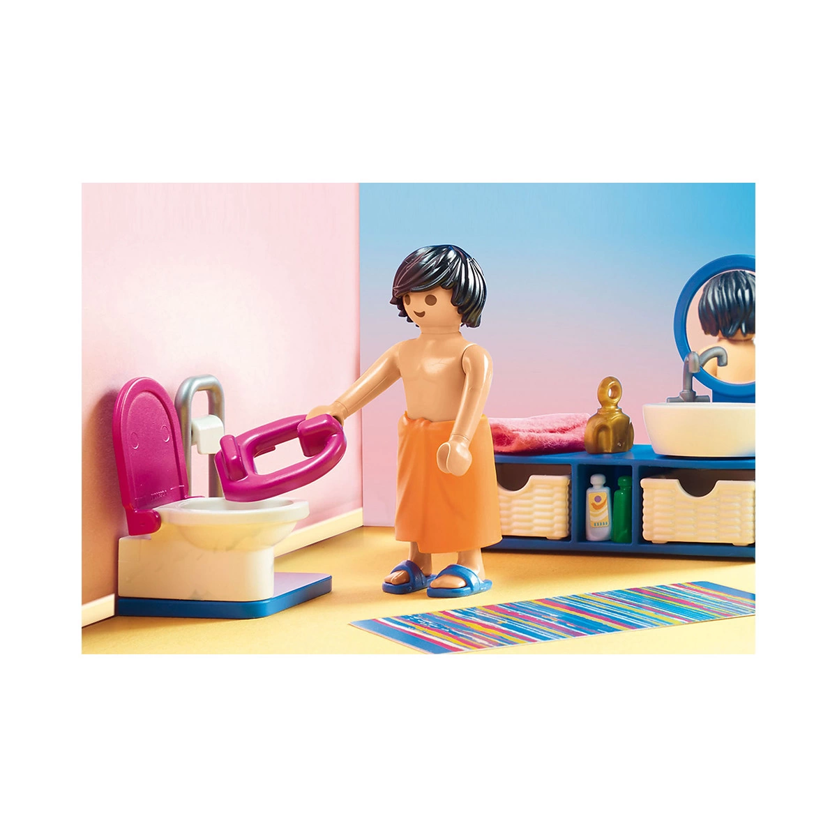 PLAYMOBIL ΠΟΛΥΤΕΛΕΣ ΛΟΥΤΡΟ ΜΕ ΜΠΑΝΙΕΡΑ 70211