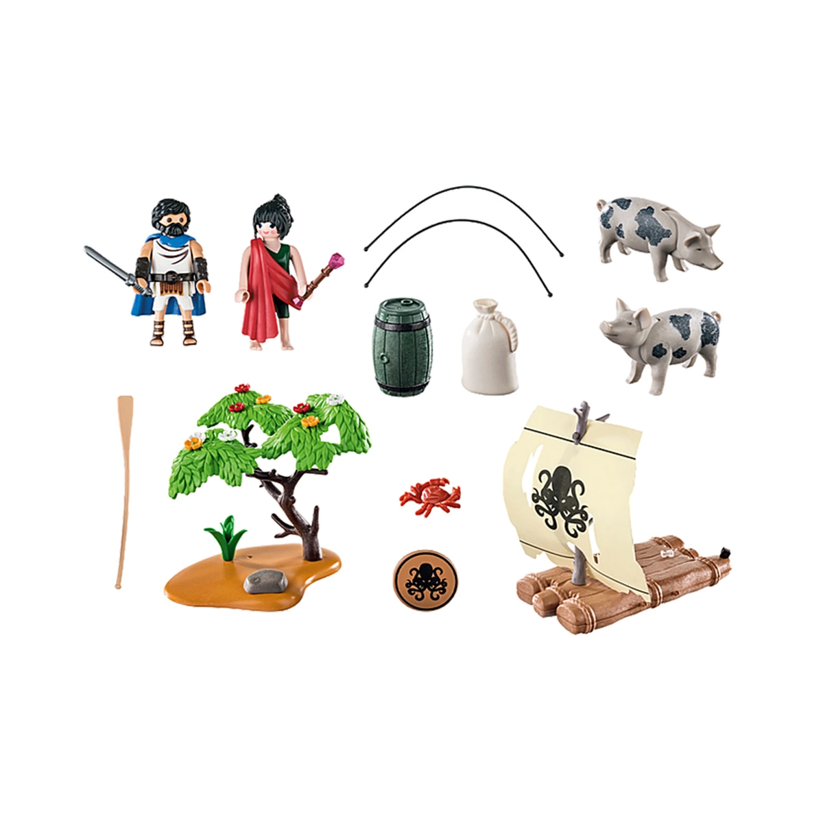 PLAYMOBIL Ο ΟΔΥΣΣΕΑΣ ΚΑΙ Η ΚΙΡΚΗ 70468